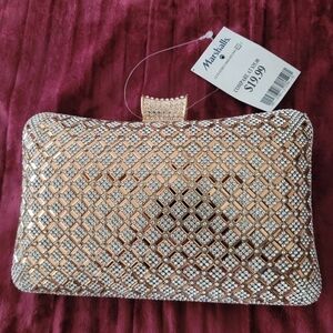 Elegant Gold Clutch Bag